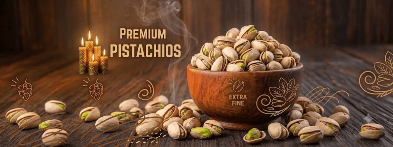 Pistachio Suppliers & Wholesalers in India